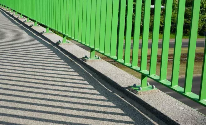 Mise en couleur des garde-corps, Nice, Bertot Rénov